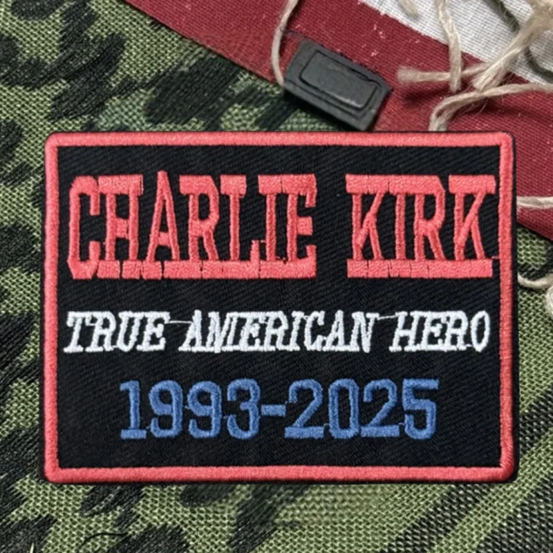 Parche bordado 3D de héroe americano, chaleco táctico, insignia de moral con gancho y bucle, pegatinas decorativas para mochila, parches para brazalete para ropa - imagen 2
