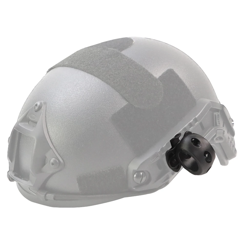Soporte para linterna para casco BOOIU, abrazadera de montaje para casco táctico Mich rápido, soporte para antorcha de luz para casco con riel Universal de 60 grados - imagen 5