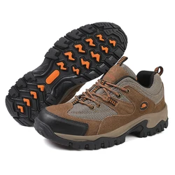 HIKEUP Zapatos de senderismo hombre transpirables lujo informal
