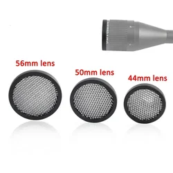 Parasol antirreflejo objetivo óptico 44-56mm con malla protectora