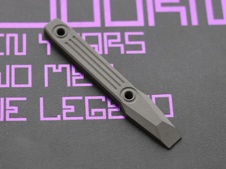 Equipo de aleación de titanio EDC multifunción, destornillador pequeño, palanca, cuerda de paraguas, herramienta de elevador de uñas, bricolaje - imagen 5