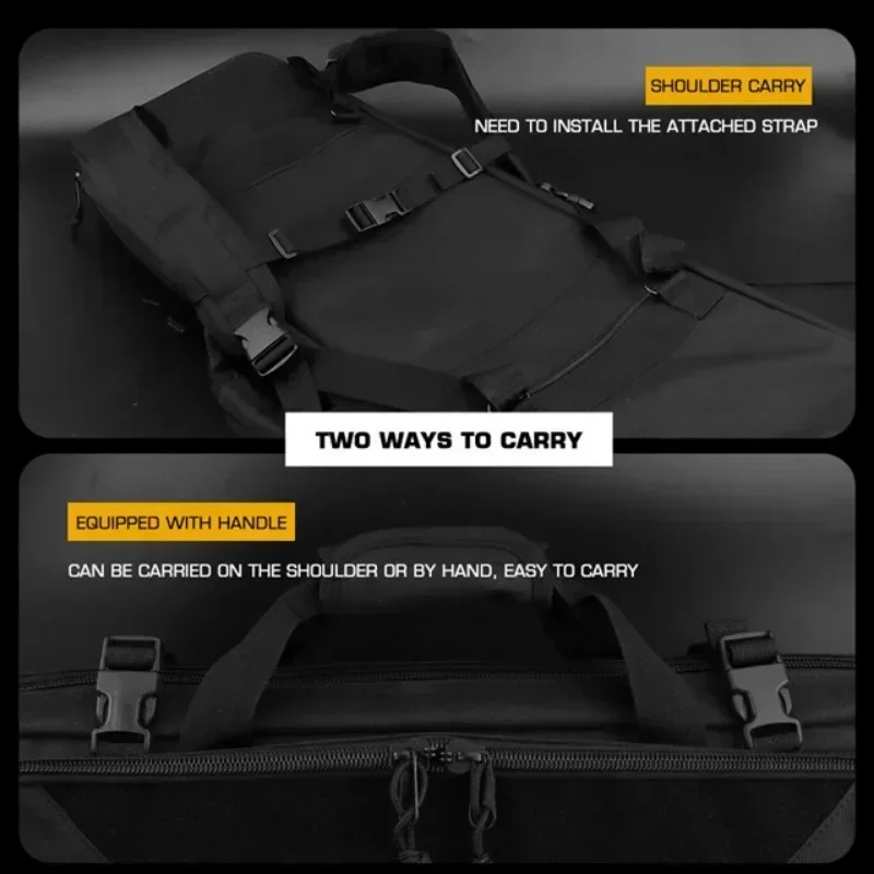 Bolsa táctica para Rifle de caza y acampada, Molle multifunción, equipo para deportes al aire libre, accesorios de tiro de Paintball - imagen 3