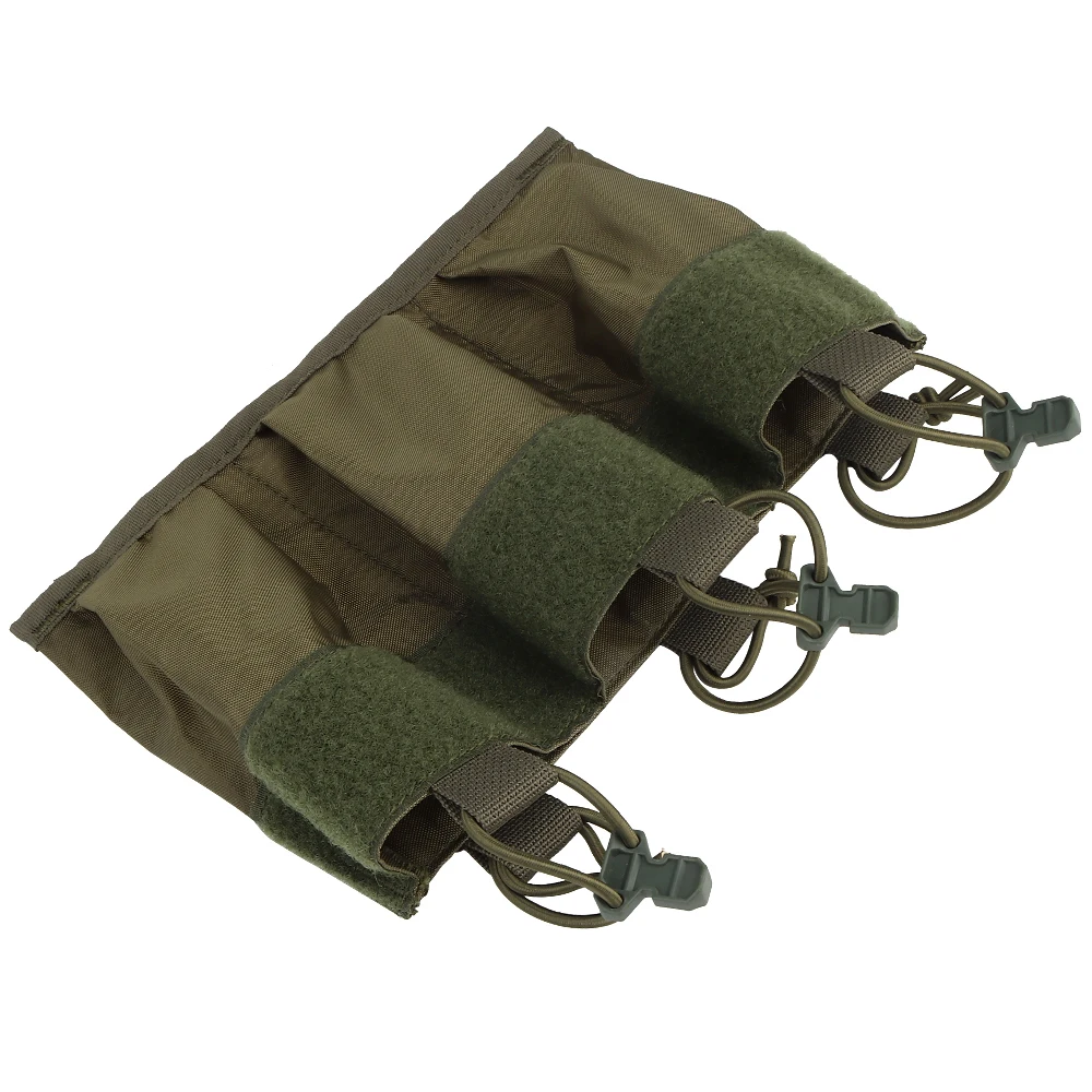 Tacifans Triple AK bolsa para revistas inserto de canguro 7,62 × 51/308 revistas AR para solapa frontal DOPE FCPC V5 bolsa de caza portadora de placa - imagen 3