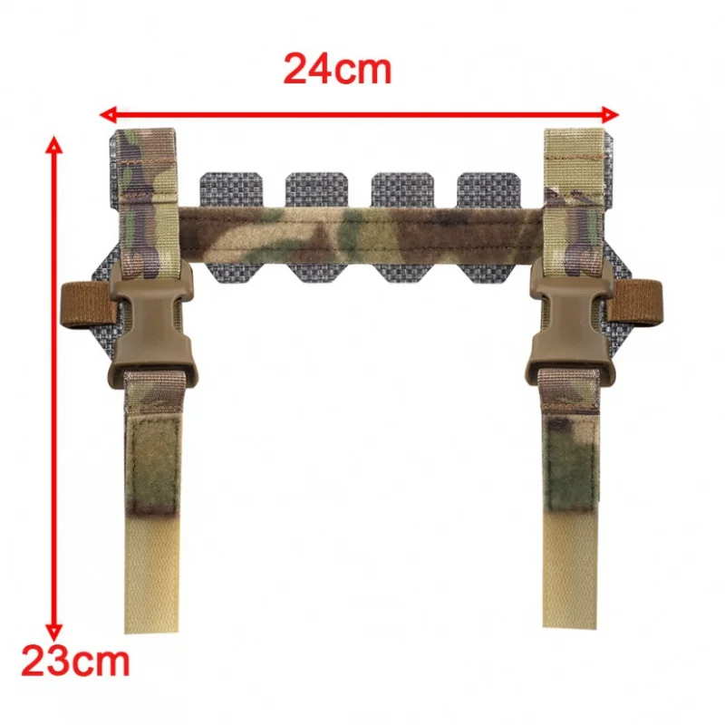 Chaleco adaptador de placa rápida Tactica AVS, Panel frontal NAV, hebilla rápida ajustable, accesorios para chaleco de caza - imagen 5