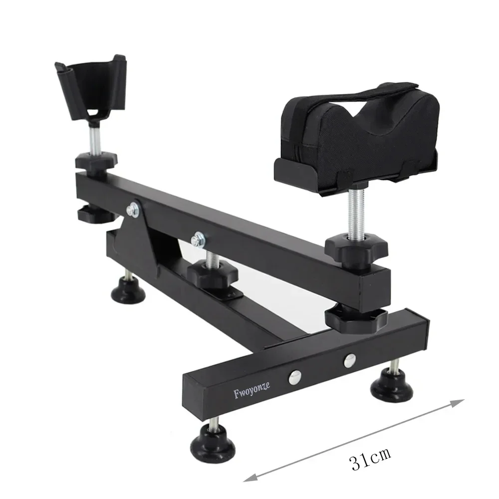 Fwoyonze-Soporte de limpieza, mantenimiento y exhibición de Rifle de pistola táctica, soporte de banco para pistola de tiro, soporte para Rifle, soporte de tiro - imagen 3