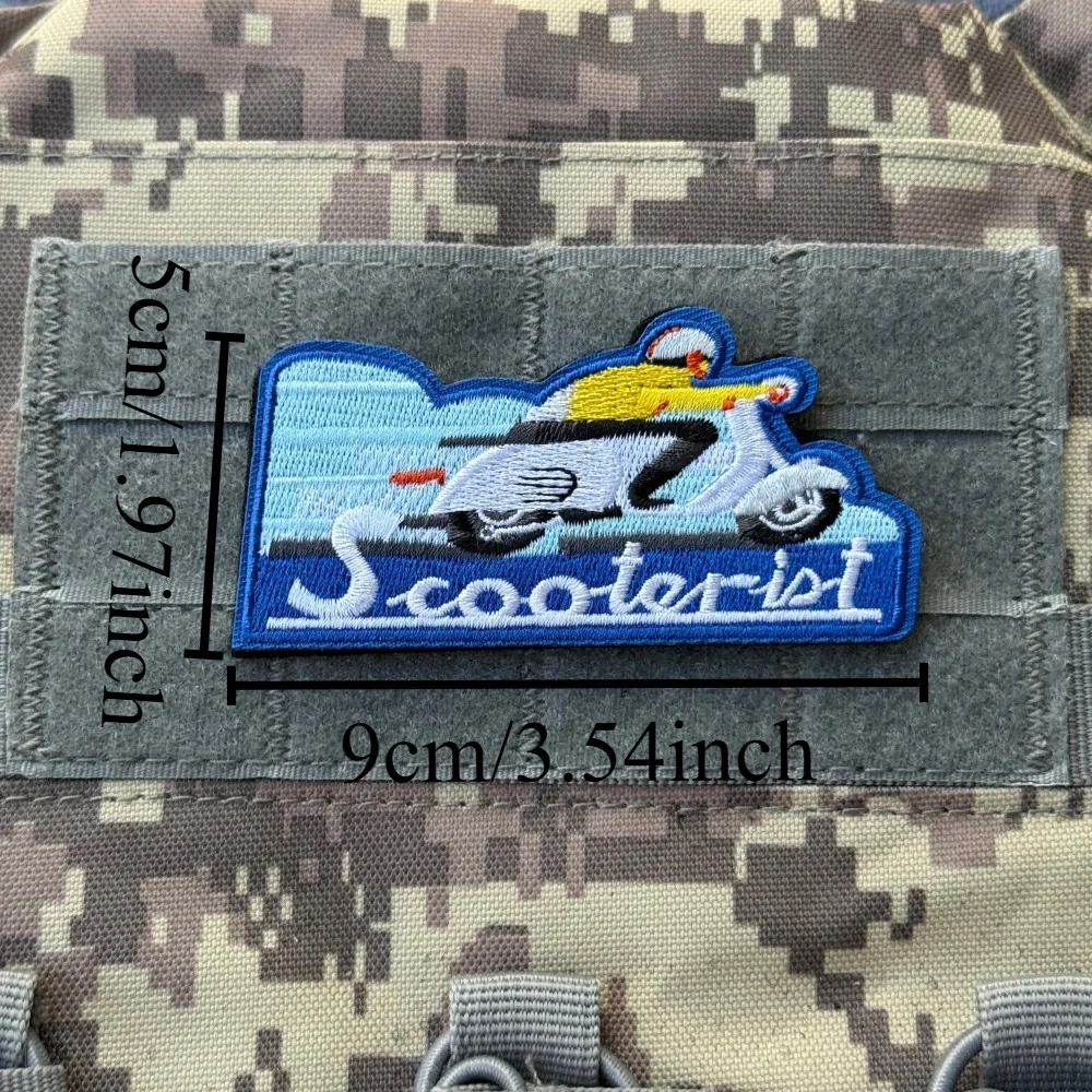 Parche Táctico Militar Personalizado con Diseño de OVNI y Chevron, Parche Bordado con Velcro para Ropa, I BELIEVE IN YOU - imagen 2