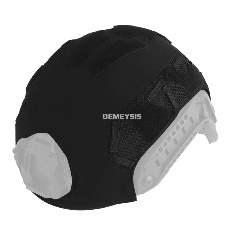 Cubierta para casco de Paintball de caza, máscara protectora, accesorios para casco FAST SF de corte alto, cascos de tiro tácticos, tela - imagen 3