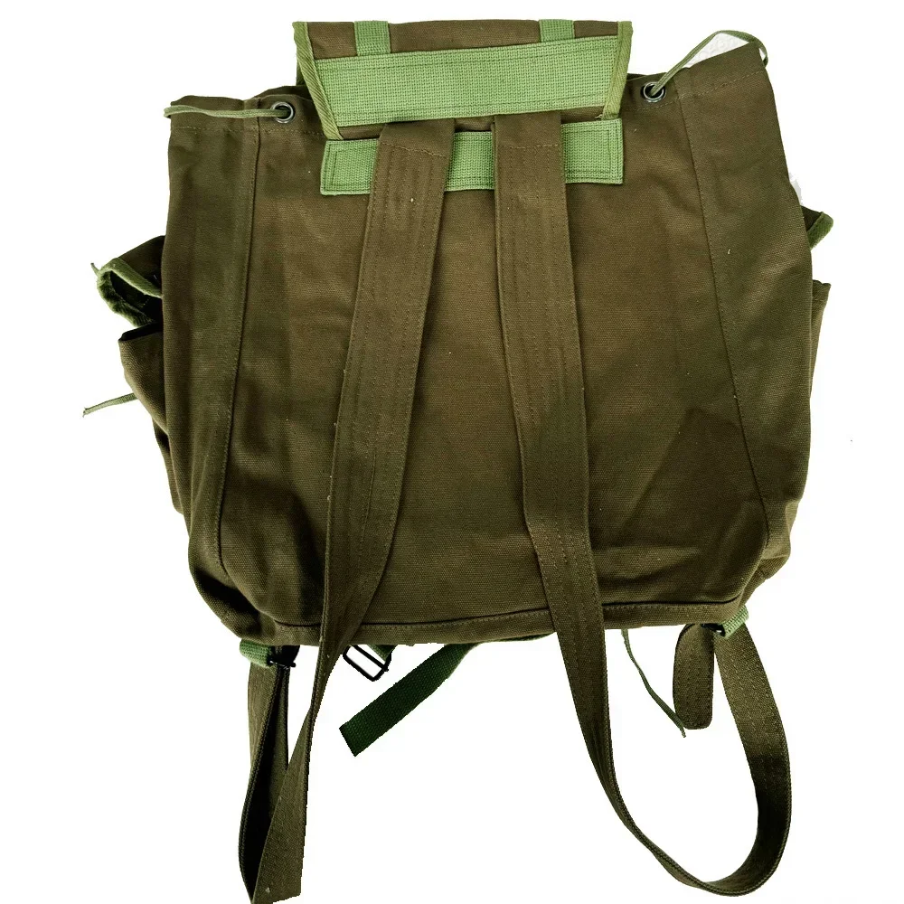 Kit de montaña de soldado americano WW2 M14, bolsa de almacenamiento de gran capacidad, equipaje de soldado de viaje Vintage, Kit de equipo táctico de lona - imagen 5