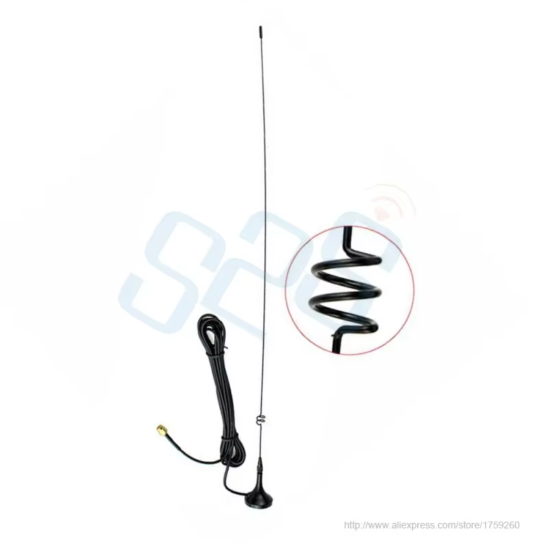 Baofeng UT-108UV antena magnética VHF/UHF dual SMA-M vehículo