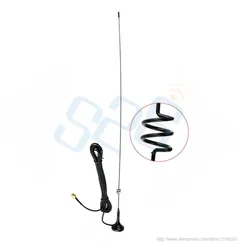 Baofeng UT-108UV antena magnética VHF/UHF dual SMA-M vehículo