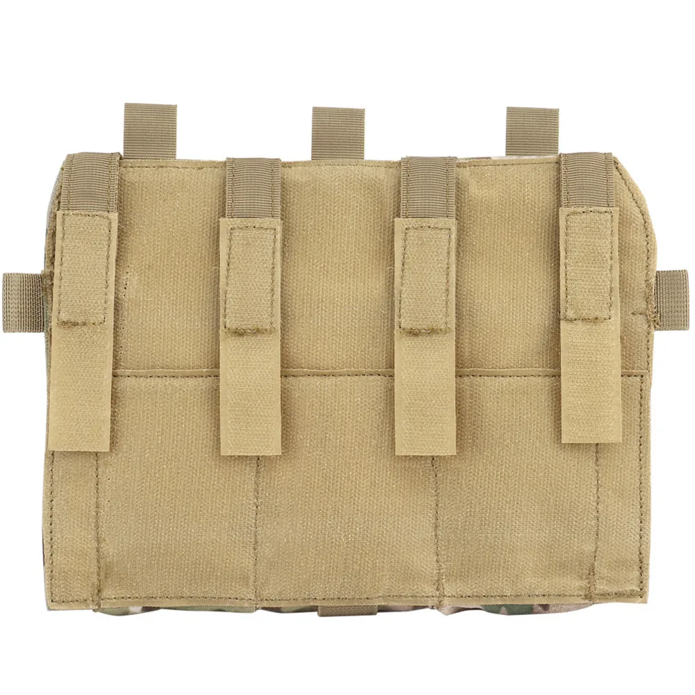 Bolsa Triple para revistas M4 5,56, Panel frontal magnético táctico JPC 2,0 AVS, chaleco con solapa desmontable, componente del sistema, accesorios para chaleco - imagen 4