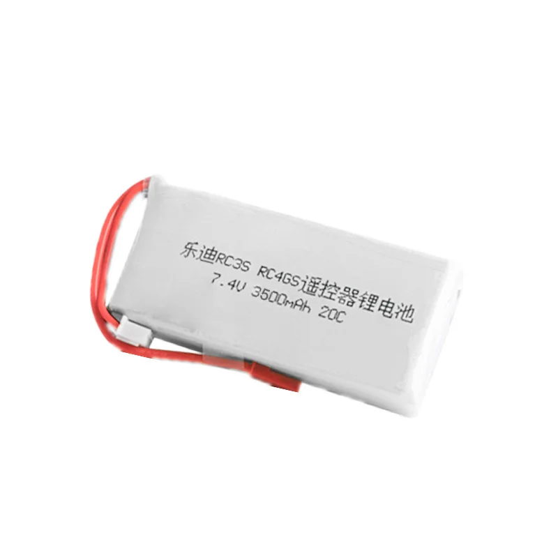 Batería Lipo mejorada 2S 7,4 V 3500mah 20C para Radiolink RC3S RC4GS RC6GS transmisor modelo avión Control remoto 7,4 V batería - imagen 4