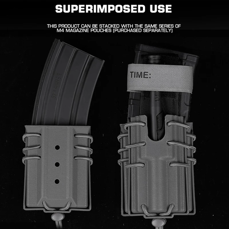 Bolsa de torniquete EDC Molle táctico, Kit de primeros auxilios, caza rápida IFAK, estuche de supervivencia médica al aire libre, Serie de asalto urbano - imagen 3