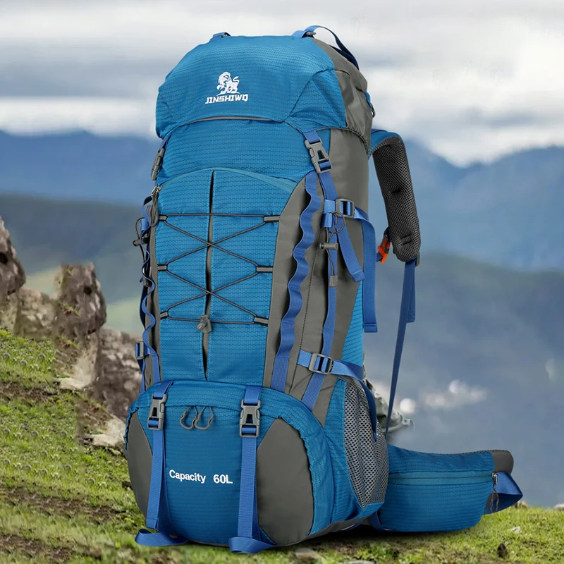 Mochila de acampada para montañismo, mochila multicapa para deportes al aire libre, viajes, senderismo, escalada, senderismo, paquete con compartimento para zapatos - imagen 2