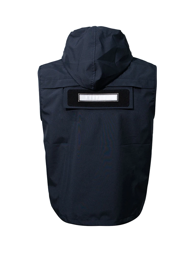 Chaleco y sombrero de herramientas para exteriores, chaleco delgado de secado rápido, suelto, informal, primavera y verano - imagen 3