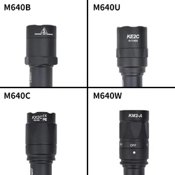 WADSN M640 Linterna Táctica SureFire M-LOK Keymod Rail