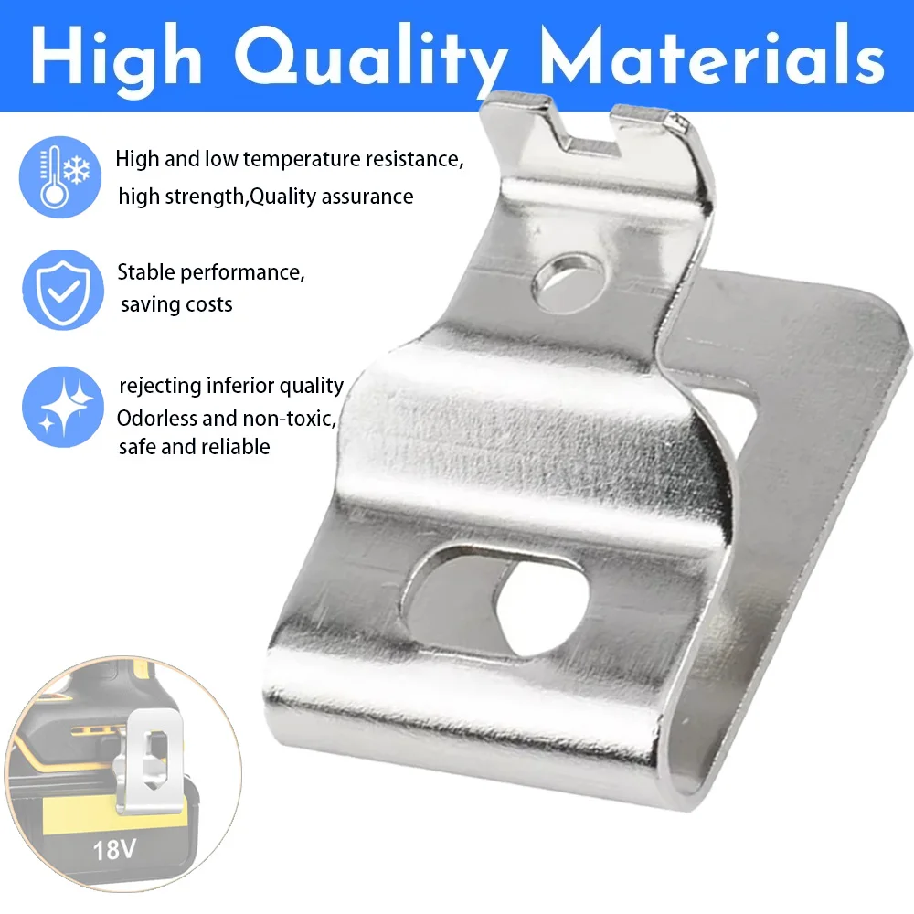 Gancho de Clip para cinturón para taladro Dewalt 20V N268241 N169778 N086039 DCD980 DCD985, accesorios de herramientas eléctricas