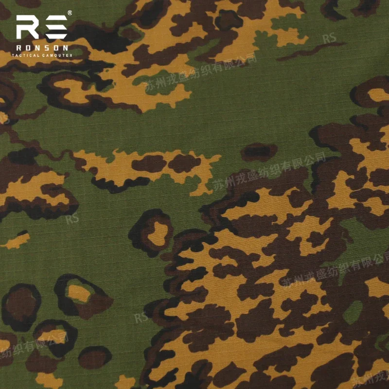 SS-LETO ruso camuflaje nailon algodón a cuadros Fbric impermeable transpirable ropa casco y sombrero tela 1,5 metros de ancho - imagen 2