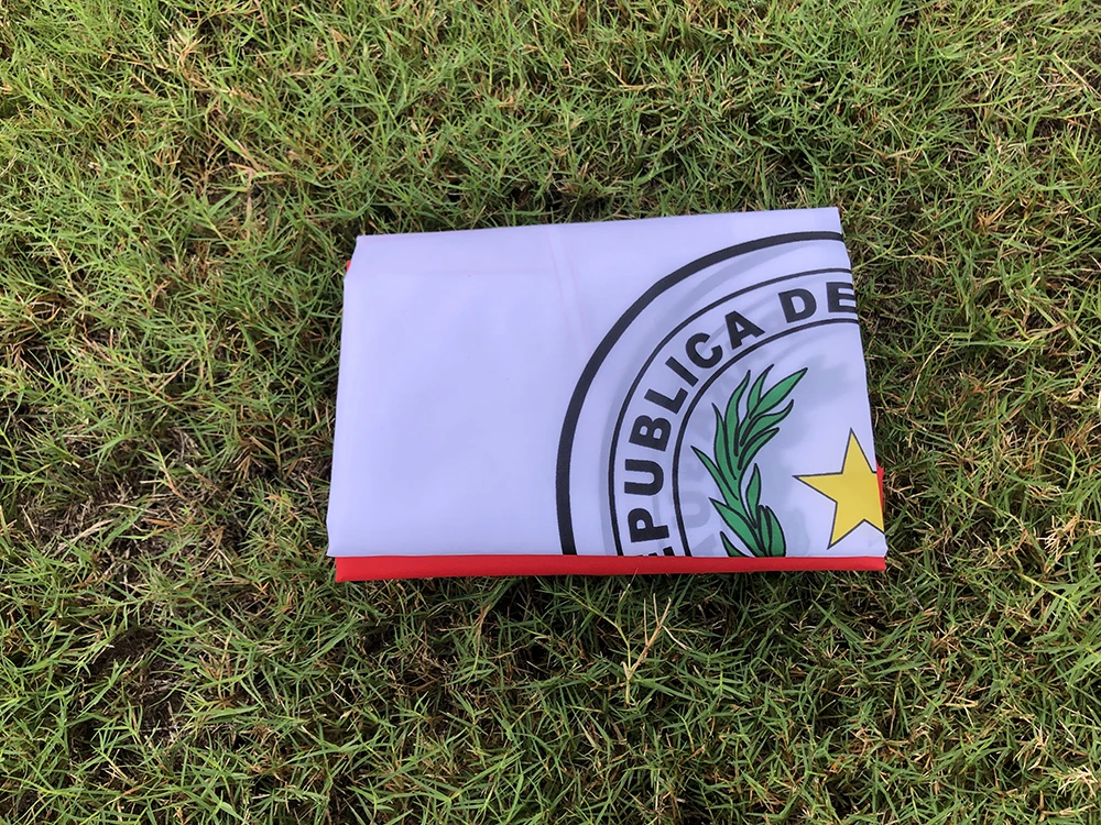 SKY FLAG América Latina bandera de la República de Paraguay 90x150cm PY PRY bandera de la República de Paraguay Banner para decoración - imagen 2