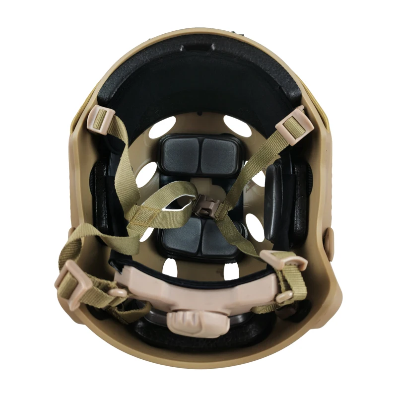 Casco protector táctico rápido Airsoft MH casco ABS nuevo engrosado al aire libre PJ pistola de aire tiro CS equipo de protección - imagen 5