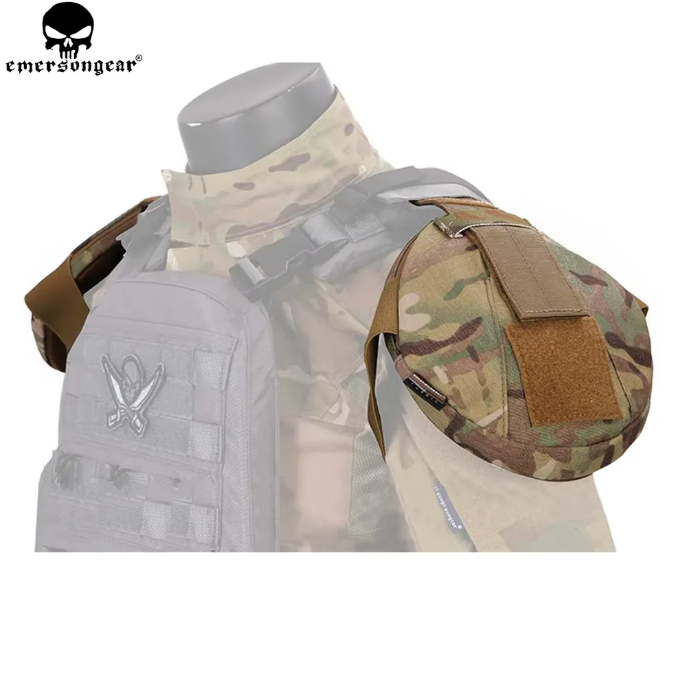 Emersongear armadura de hombro táctica caza AVS CPC chaleco accesorios Protector de hombro bolsa de armadura Multi-camo EM7331