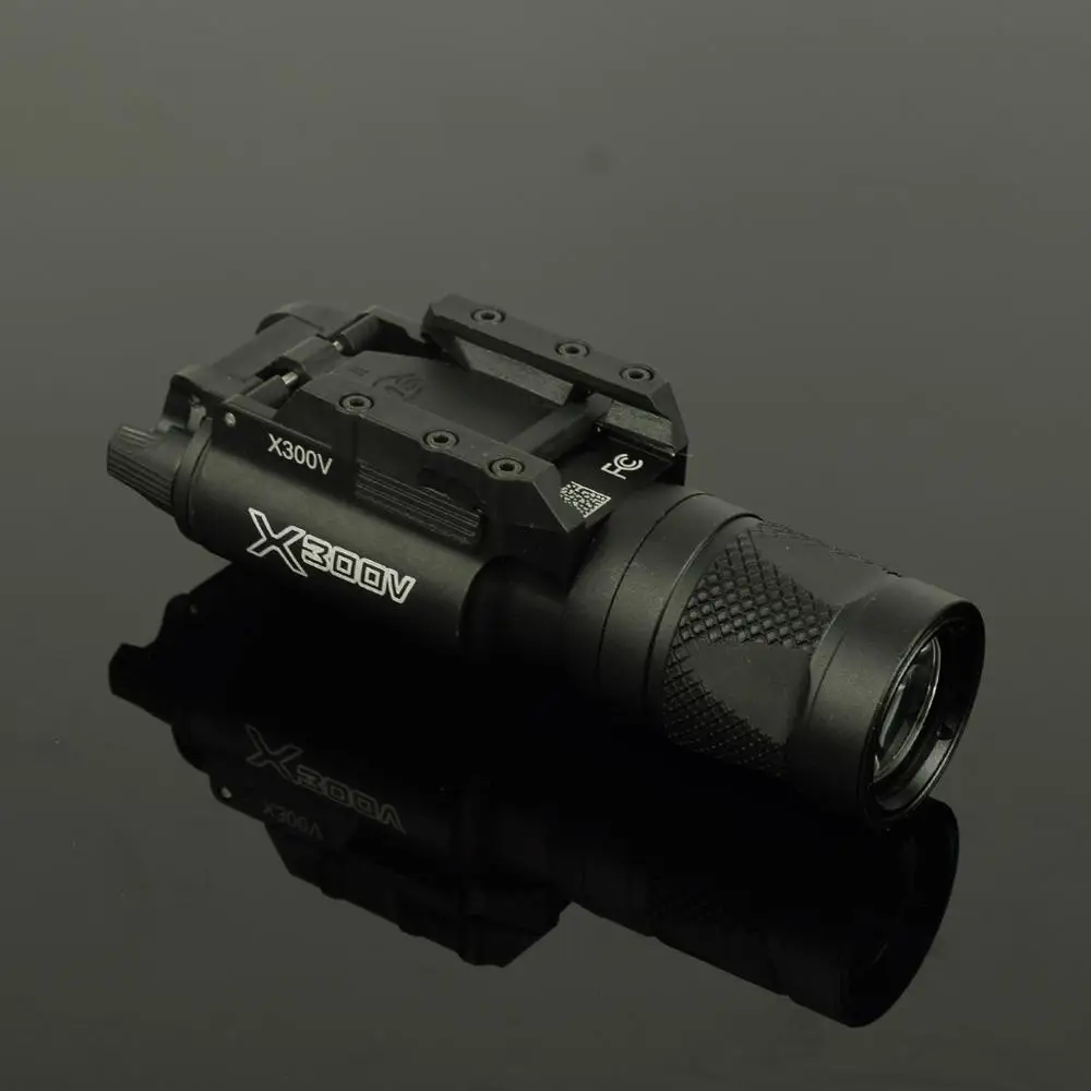Luz táctica para arma, linterna X300, X300U, X300V, luz de explorador, apto para caza, salida estroboscópica de riel Picatinny de 20MM - imagen 3