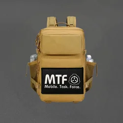 Parche de impresión SCP Foundation MFT, chaleco táctico, insignia de moral con gancho y bucle, pegatinas decorativas para mochila, parches para brazalete para ropa