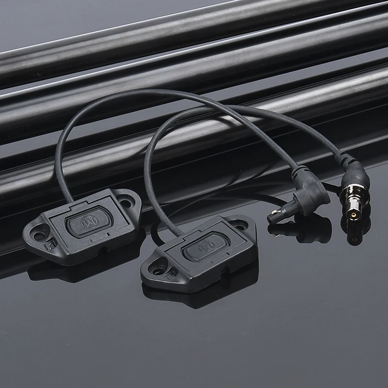 WADSN interruptor remoto de presión táctica doble función cola ModButton grúa enchufe PEQ15 DBAL A2 láser AR15 Airsoft M600  linterna - imagen 2