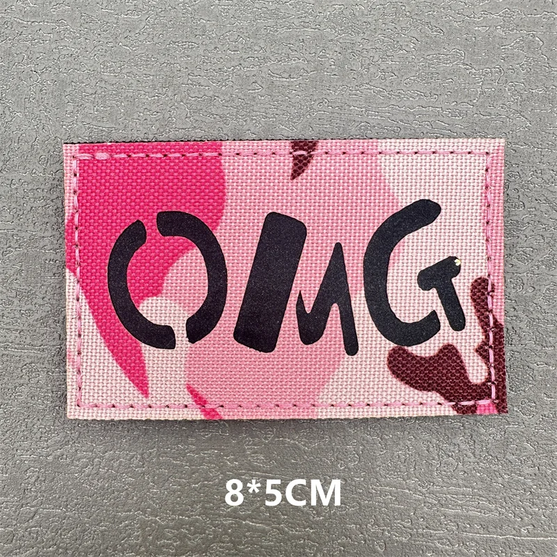 Parches luminosos de gancho y bucle con calavera/letra táctica, para ropa, mochilas, sombreros, chalecos, decoración de mochila personalizable, 1 ud. - imagen 5