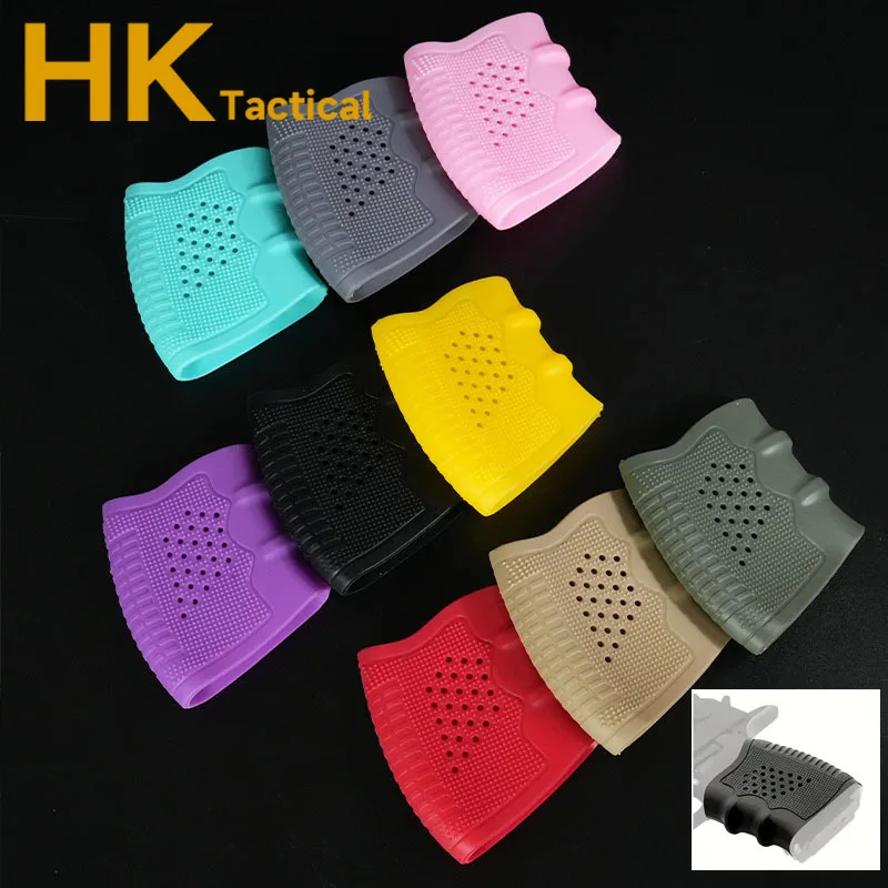 Guantes tácticos antideslizantes de goma para pistola, guantes universales con mango de pistola G17/G18G19, guantes transpirables, accesorio para caza - imagen 5