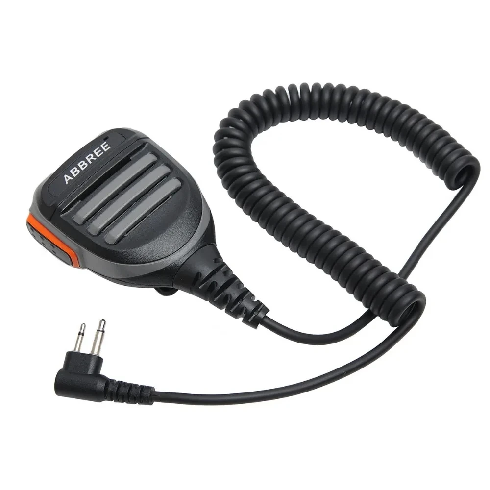 ABBREE AR-780 2 pines PTT altavoz micrófono M enchufe para Motorola Walkie Talkie GP68/GP88/GP300/CT150/P040 HYT TC-500 Ham Radio - imagen 3