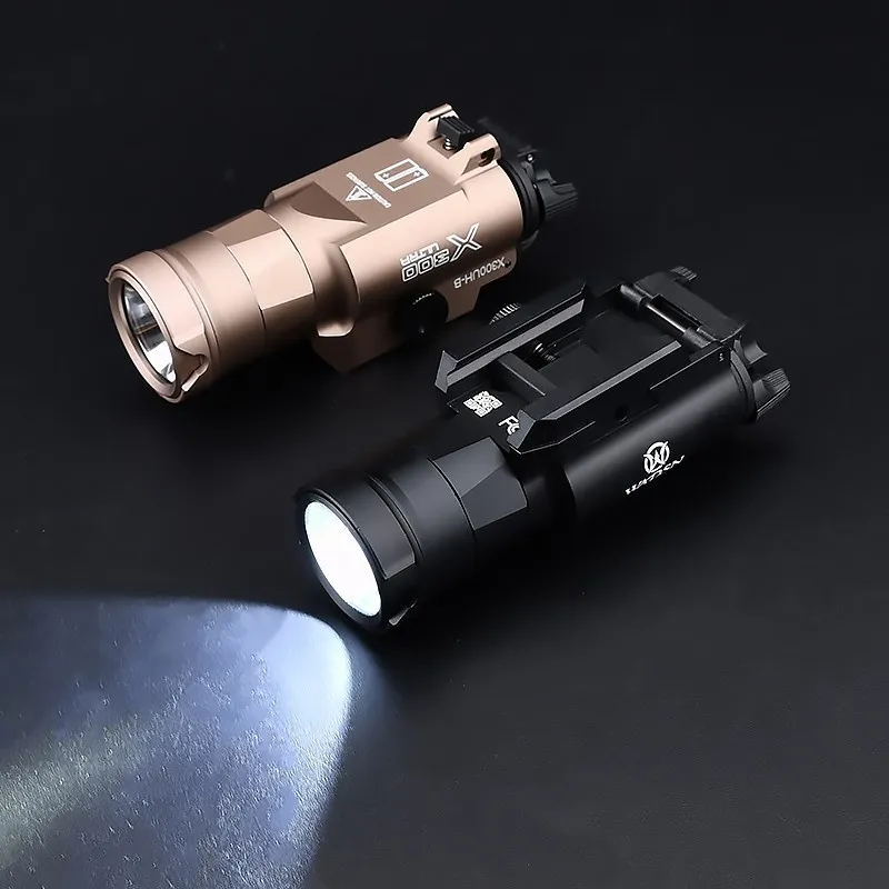 WADSN Airsoft Surefir X300UH B XH35 X300U Ultra linterna de pistola Rifle arma luz linterna para Glock G17 18 19 22 - imagen 2