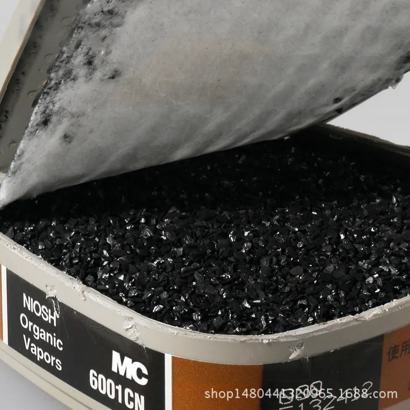 Caja de cartuchos 6001/6002/6004, juego de filtros de algodón 5N11 para máscaras de Gas y polvo de 3m, 6200/7502/6800, respirador de pulverización de pintura química - imagen 5