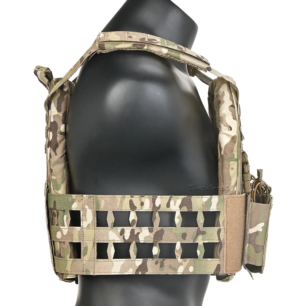 Chaleco táctico de placa G3V2, 6094, Molle, corte láser, Triple bolsa para revistas, faja esquelética, chaleco de caza para entrenamiento al aire libre - imagen 4