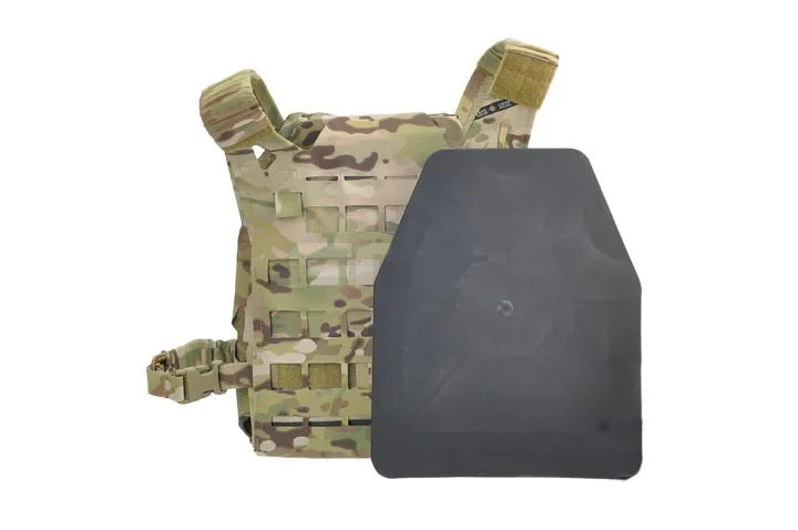 Chaleco de Airsoft Wargame para caza, equipo de soldado táctico, portador de cuerpo EVA, placa de choque SAPI, espuma falsa, placas de armadura de 1,4 cm, 2 piezas - imagen 5