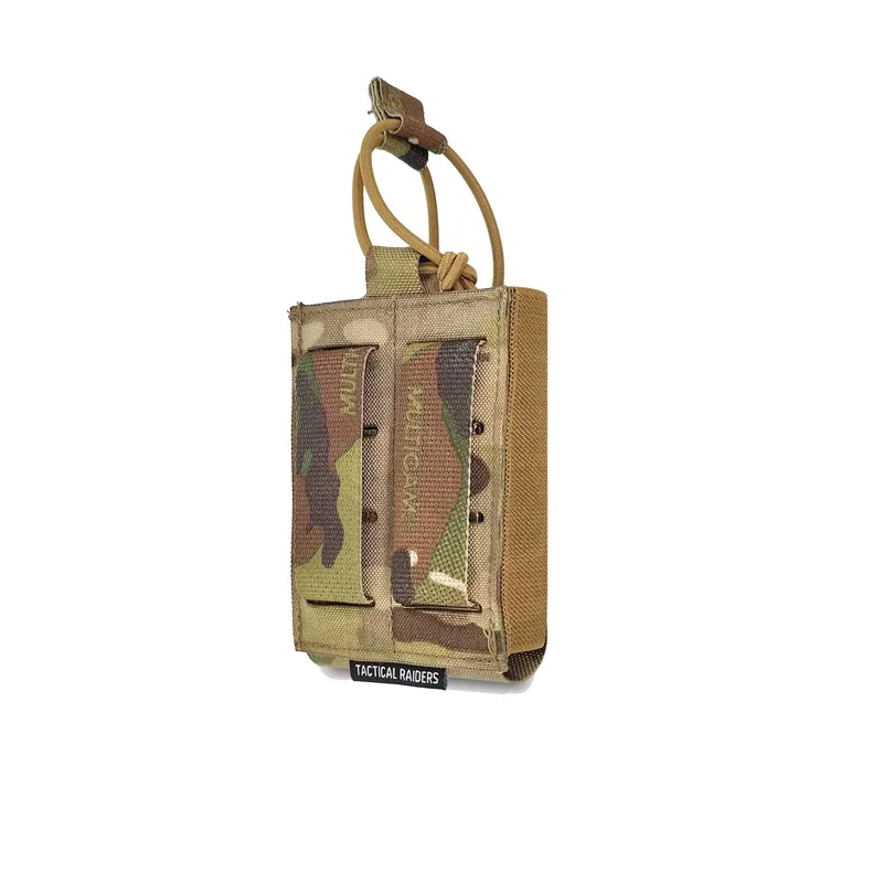 Bolsa táctica magnética GBRS 556/762, bolsa elástica Molle para revistas, Airsoft, Multicam, placa, equipo de transporte - imagen 2