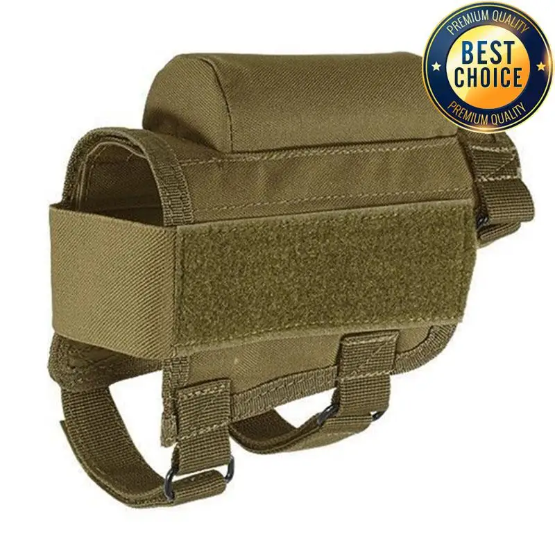 Soporte para balas de escopeta para caza al aire libre, bolsa para munición de pistola y Rifle de 98K, bolsa táctica para reposa mejillas, paquete de culata - imagen 4