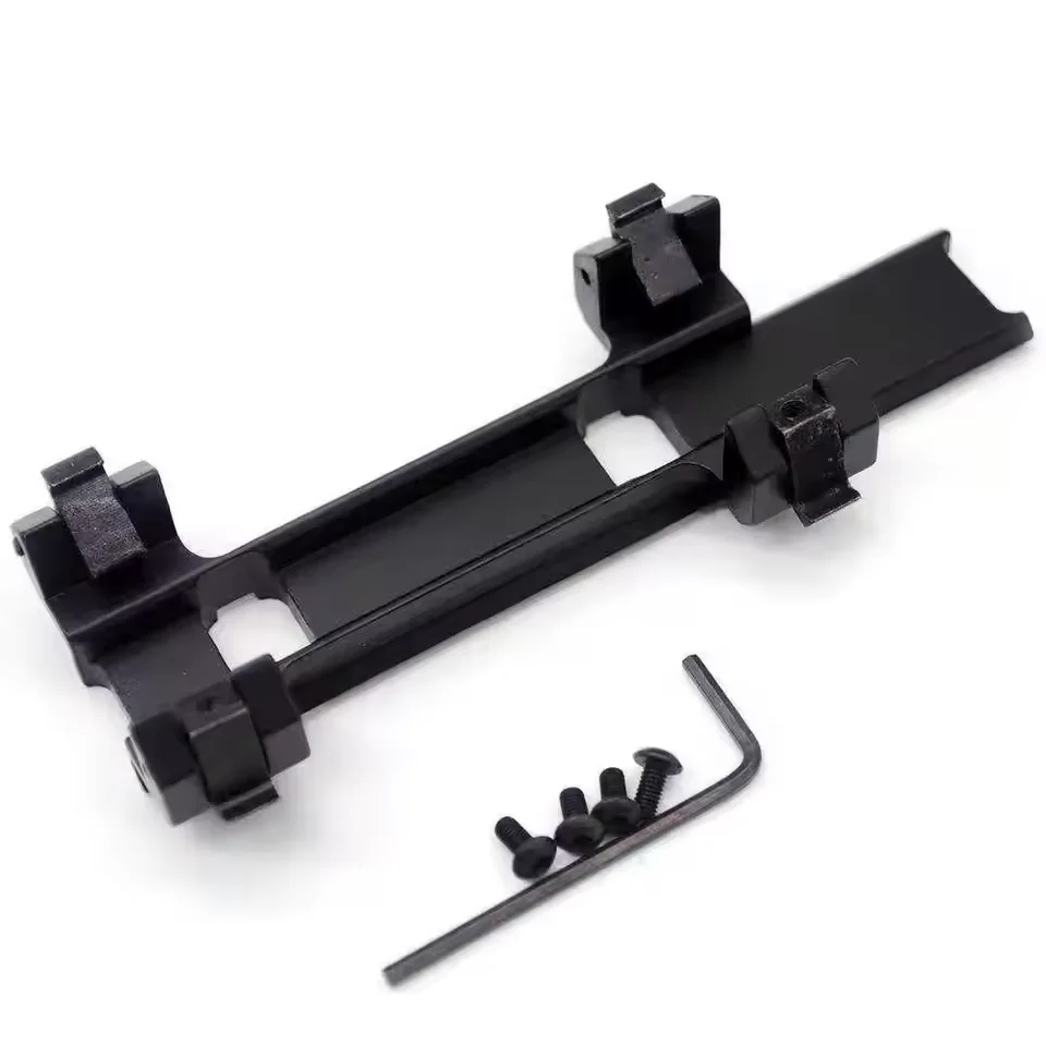 Soporte táctico de riel Picatinny de 20mm para Marui MP5 G3 Airsoft-extensión de Base de guía de cola de milano Weaver Scope - imagen 5