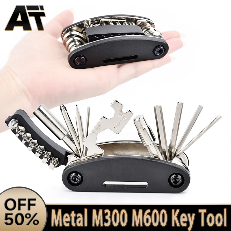 Herramienta de llave multifuncional de montaje X300 M300, accesorio táctico de caza de Llaves hexagonales para linterna Surefir M600 NGAL PEQ15 Airsoft