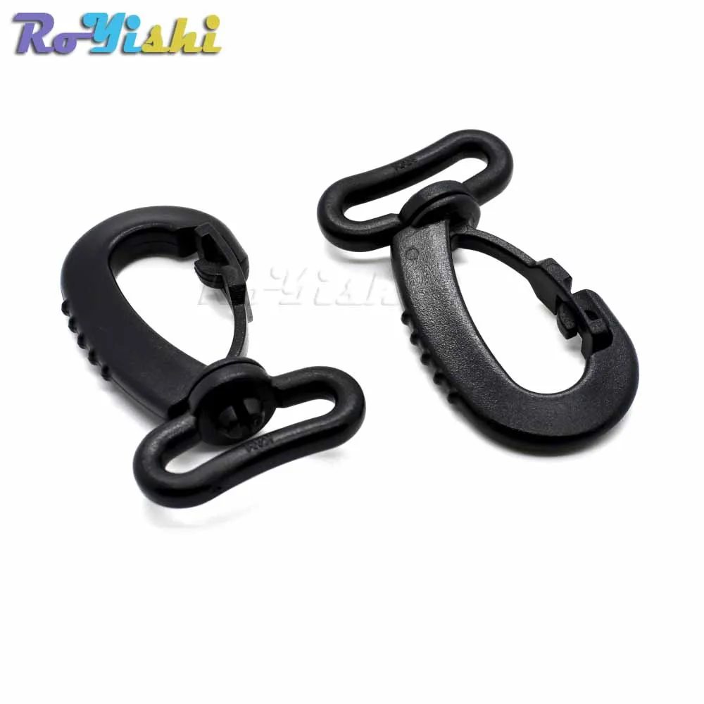 Ganchos giratorios de plástico para bolsos, cinturones, correas, llavero, cierre, accesorios para mochila - imagen 4