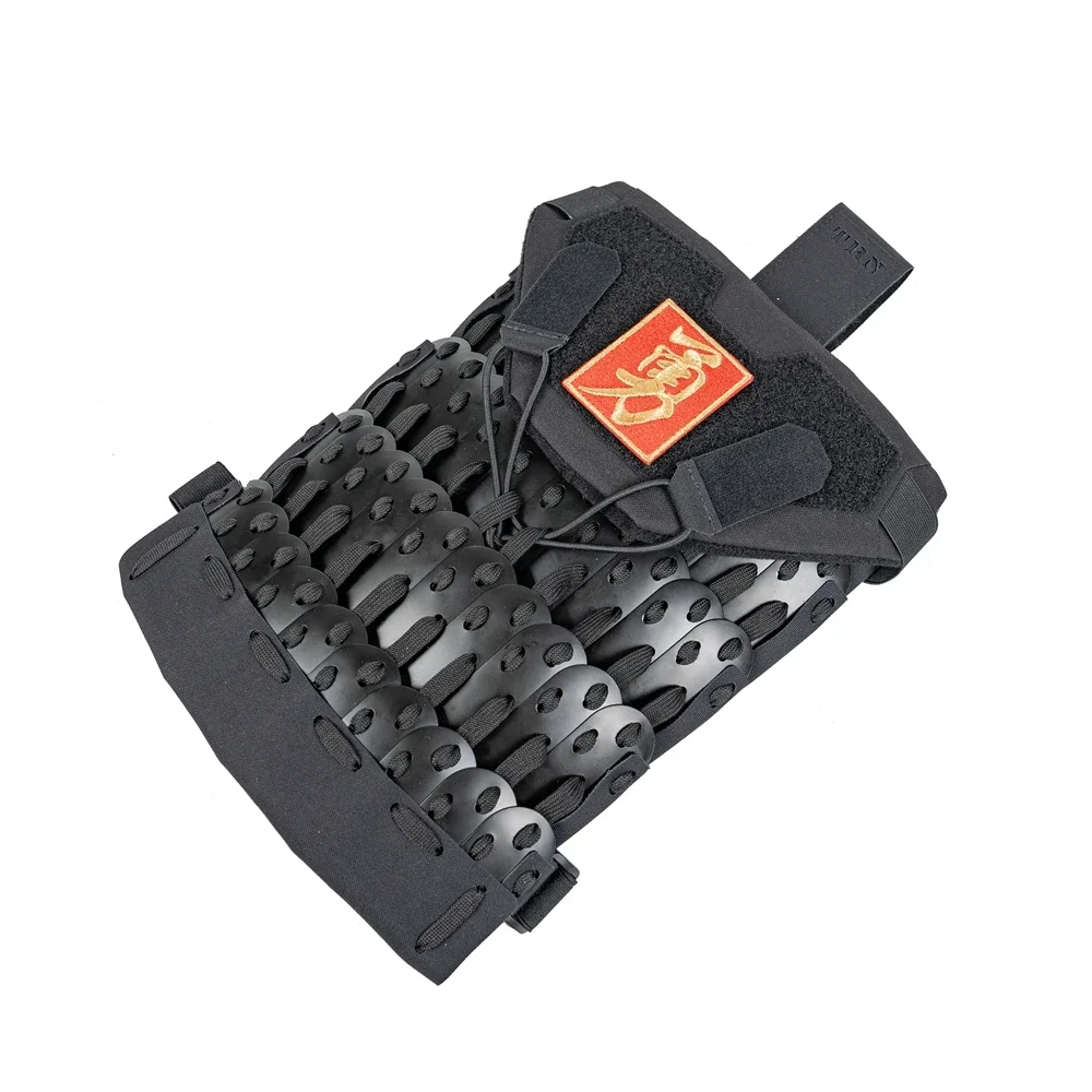 1 par de hombreras de nailon con armadura táctica - imagen 3