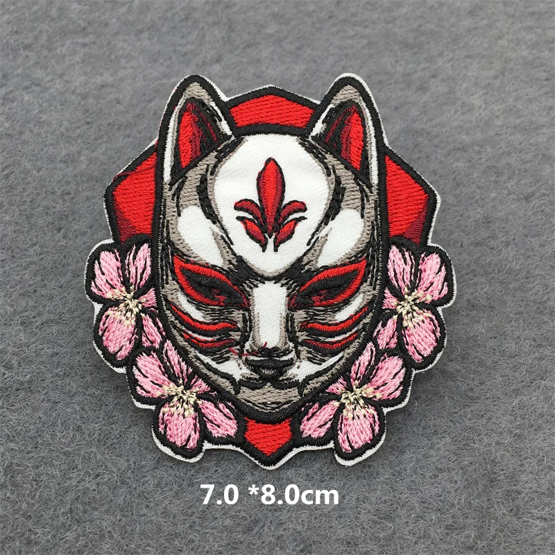 Parches bordados de planchado para ropa, pegatinas Punk, calavera, aplicaciones de planchado - imagen 3