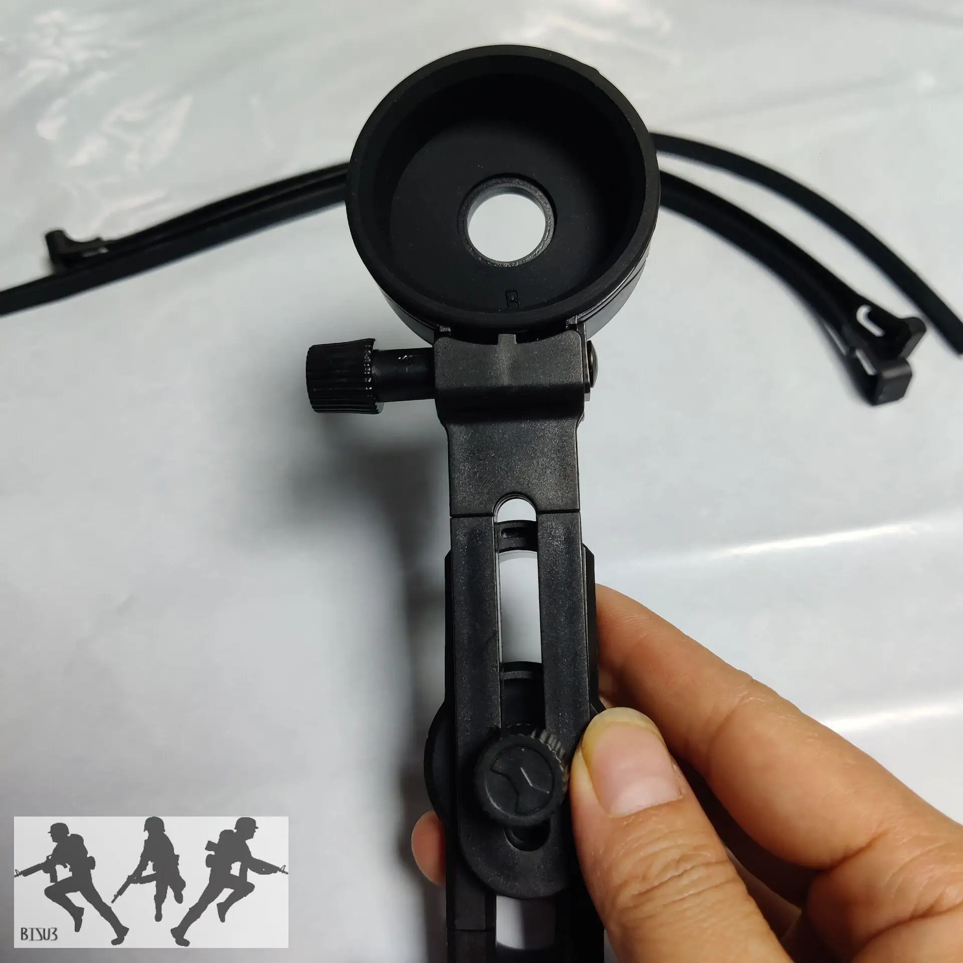 Adaptador Universal para teléfono móvil, montaje de dispositivo de visión nocturna, soporte de fotografía para ANVIS PVS31 PVS14 1431 - imagen 5