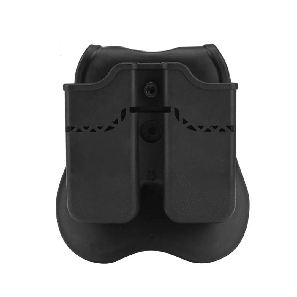 Funda de Airsoft para revistas, funda doble para revistas, compatible con Glock 17/19/22/23/26/27/32/34/37/38/39 1991, RETTA 92 PX4, de tiro rápido - imagen 2