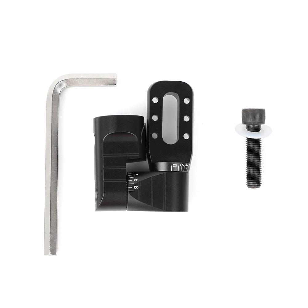 Tiro con arco, barra en V individual, conector ajustable, barra de equilibrio, estabilizador, arco recurvo de aluminio, arco compuesto, objetivo de tiro de caza - imagen 4