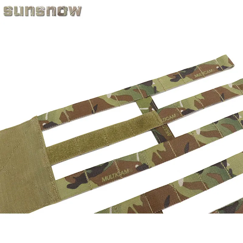 Camuflaje primitivo MCBK CB RG BK chaleco esquelético de 3 bandas cinturón envolvente lateral MOLLE JPC AVS chaleco táctico - imagen 5