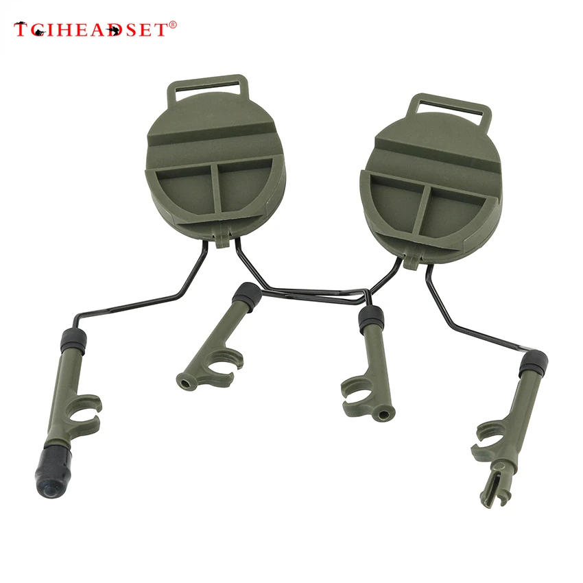 Adaptador de riel para casco táctico, montaje en riel de arco, soporte Comta para auriculares COMTA II III XPI Shooting Airsoft - imagen 5