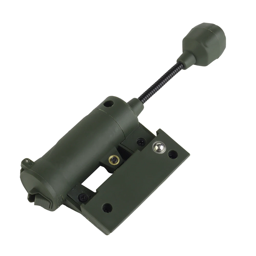 Luz LED para casco táctico MPLS, 4 modos, lámpara láser IR verde y roja para casco, ahorro de energía, batería CR 123A, luz de señal para caza y acampada - imagen 2