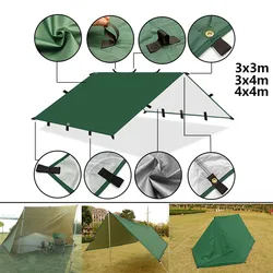 Lona de supervivencia impermeable 19 anclajes – Tarp táctico