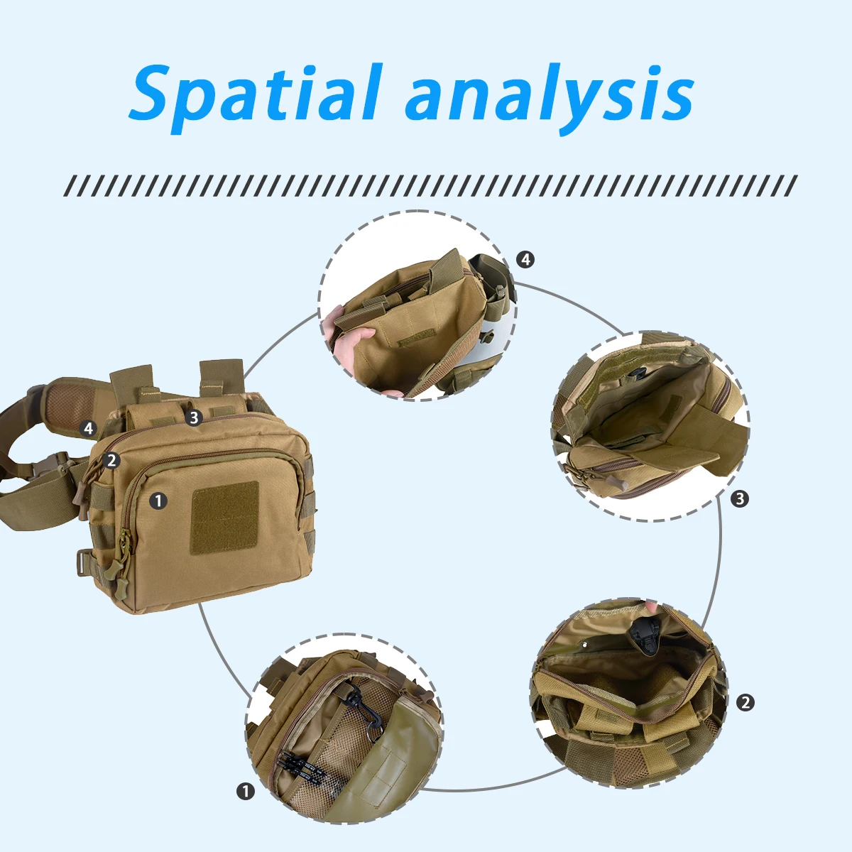 Bolsa táctica de 2 Banger, bolsas de mensajero de liberación rápida, Carryall AR M4, bolsa para revistas, bandolera, equipo de caza y tiro, nailon - imagen 2